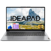 LENOVO IdeaPad 1 15.6" Traditional Laptop Intel Pentium Silver 4GB RAM Intel UHD Graphics 128GB eMMC Storage Windows 11 Home 60Hz - Grey